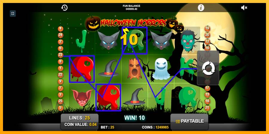 Halloween Horrors macchina da gioco per soldi, immagine 2