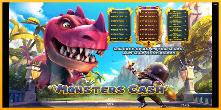 Monsters Cash macchina da gioco per soldi, immagine 1