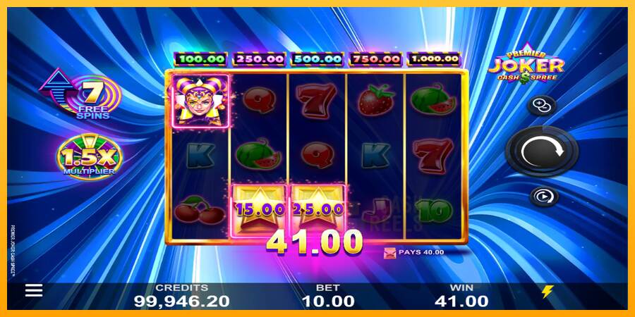 Premier Joker Cash Spree macchina da gioco per soldi, immagine 2