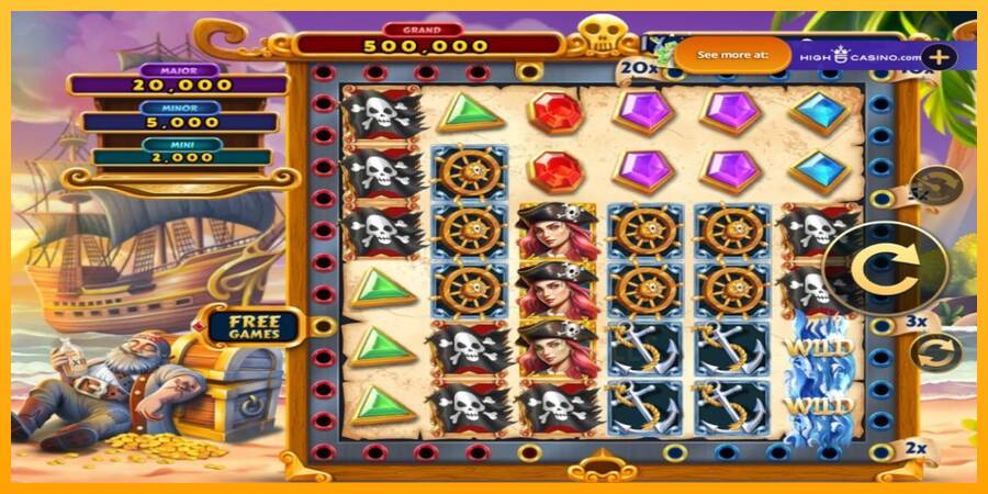 Pirates Prosperity Wild Train macchina da gioco per soldi, immagine 2