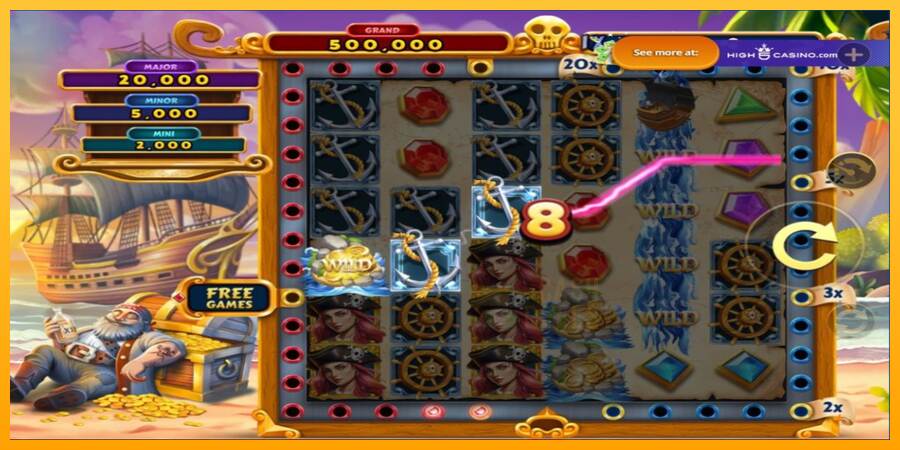 Pirates Prosperity Wild Train macchina da gioco per soldi, immagine 5