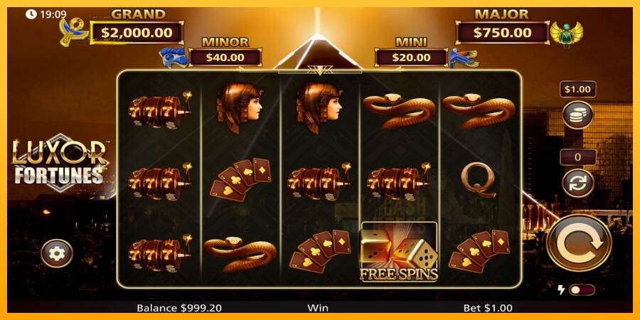 Luxor Fortunes macchina da gioco per soldi, immagine 2