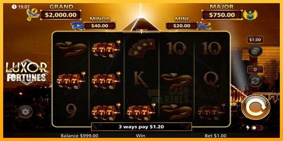 Luxor Fortunes macchina da gioco per soldi, immagine 3