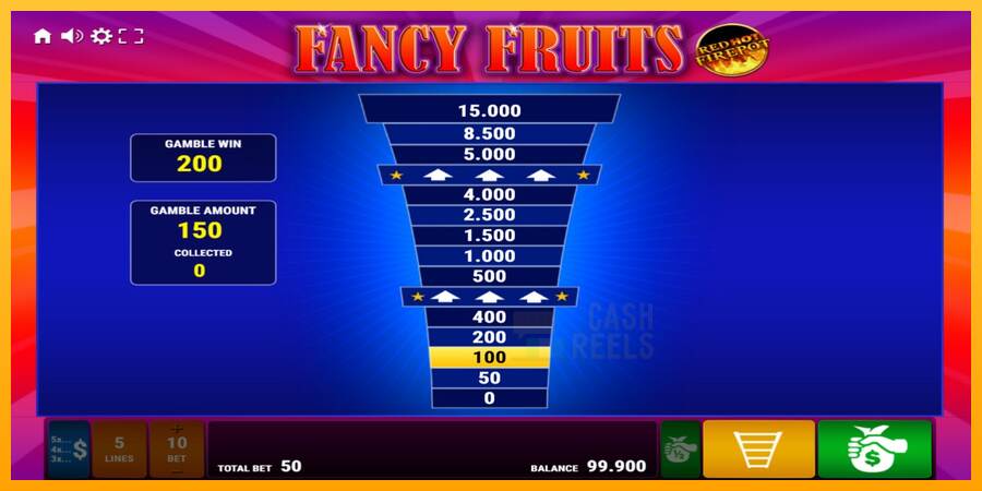 Fancy Fruits Red Hot Firepot macchina da gioco per soldi, immagine 3