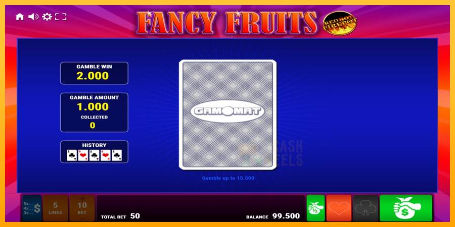 Fancy Fruits Red Hot Firepot macchina da gioco per soldi, immagine 4