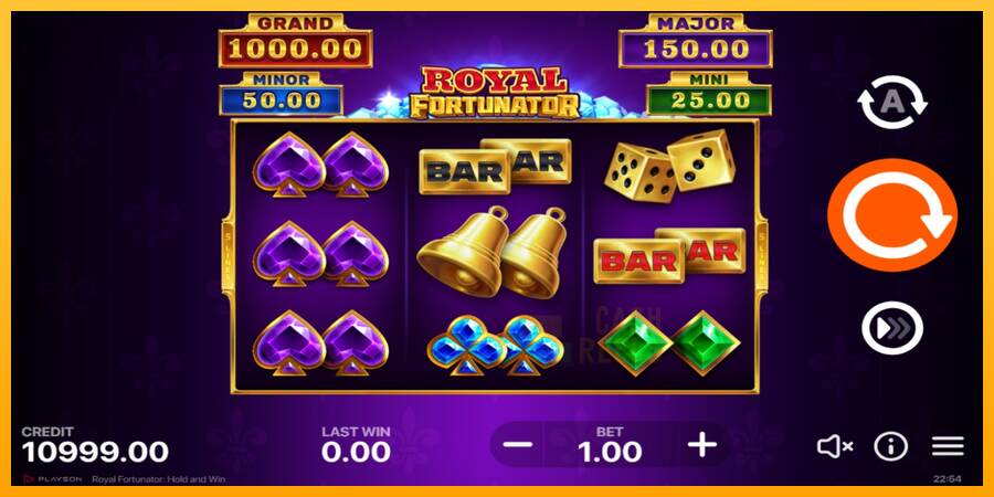 Royal Fortunator: Hold and Win macchina da gioco per soldi, immagine 2