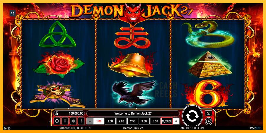 Demon Jack 27 macchina da gioco per soldi, immagine 1