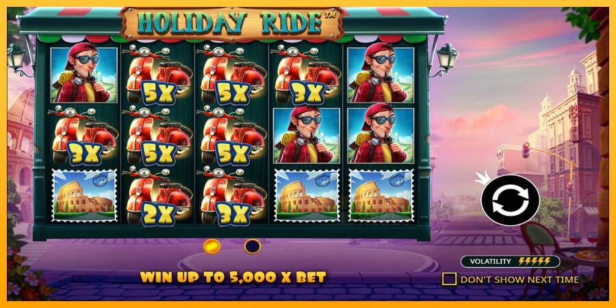 Holiday Ride macchina da gioco per soldi, immagine 1