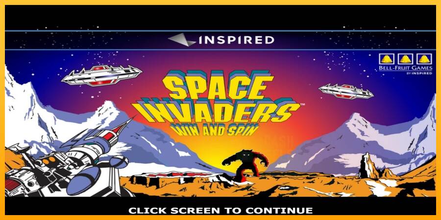 Space Invaders Win and Spin macchina da gioco per soldi, immagine 1