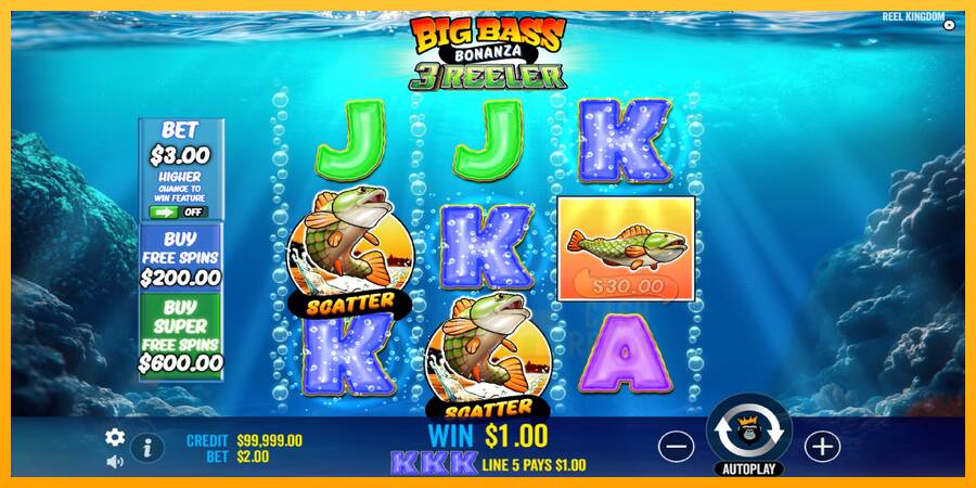 Big Bass Bonanza 3 Reeler macchina da gioco per soldi, immagine 2