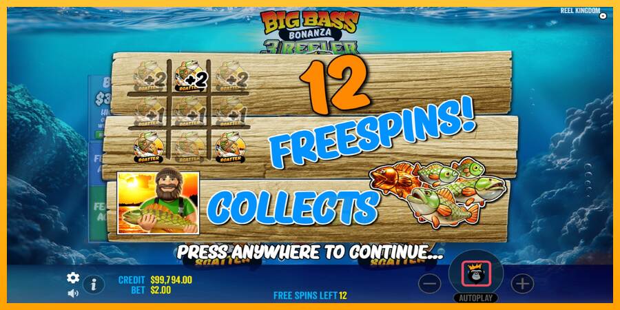 Big Bass Bonanza 3 Reeler macchina da gioco per soldi, immagine 4