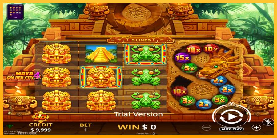 Maya Golden City 4 macchina da gioco per soldi, immagine 1