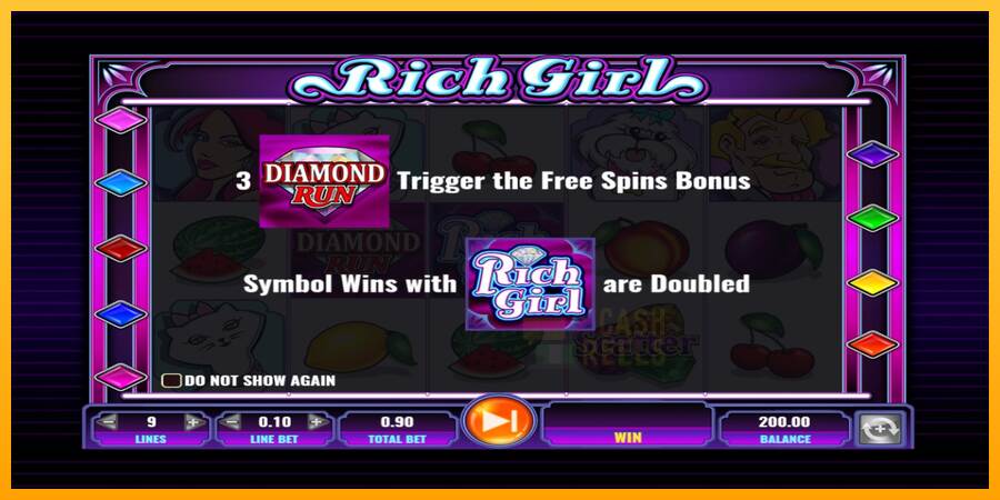 She’s a Rich Girl macchina da gioco per soldi, immagine 1