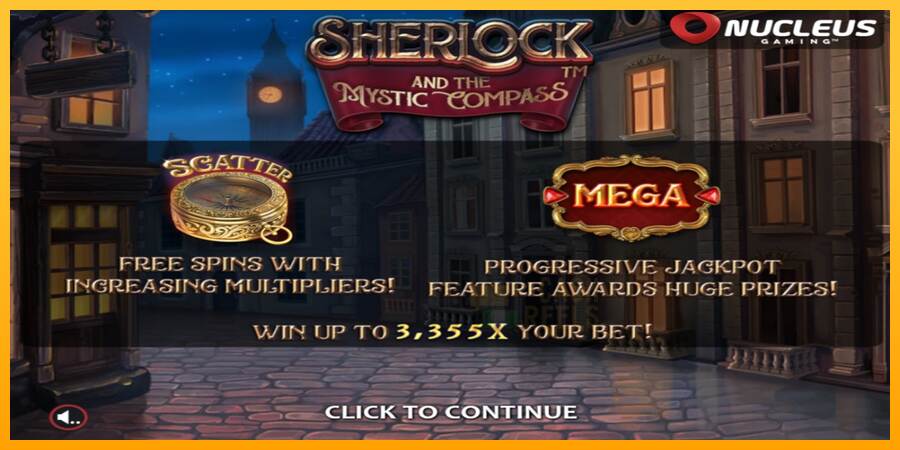 Sherlock and the Mystic Compass macchina da gioco per soldi, immagine 1