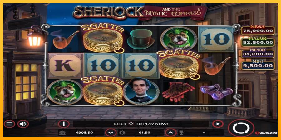 Sherlock and the Mystic Compass macchina da gioco per soldi, immagine 2