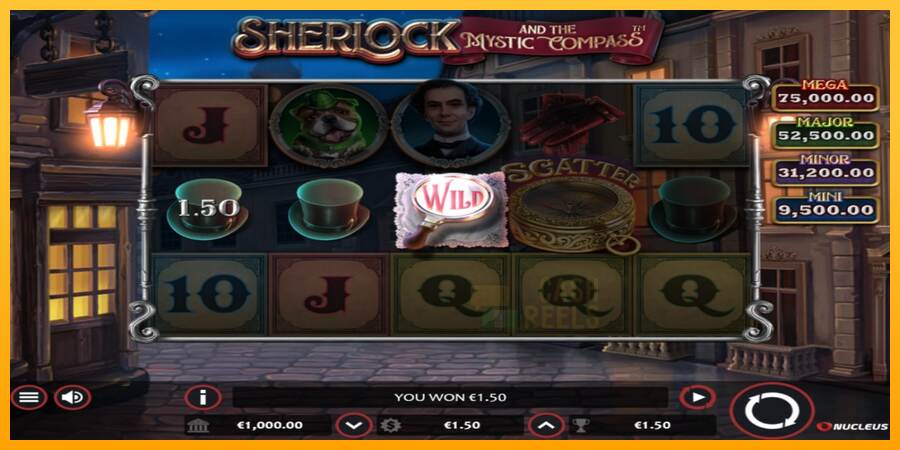 Sherlock and the Mystic Compass macchina da gioco per soldi, immagine 3