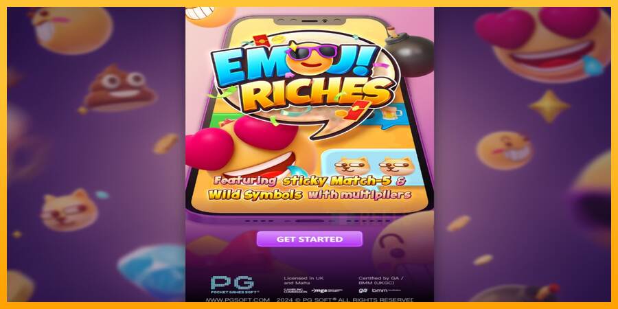 Emoji Riches macchina da gioco per soldi, immagine 1