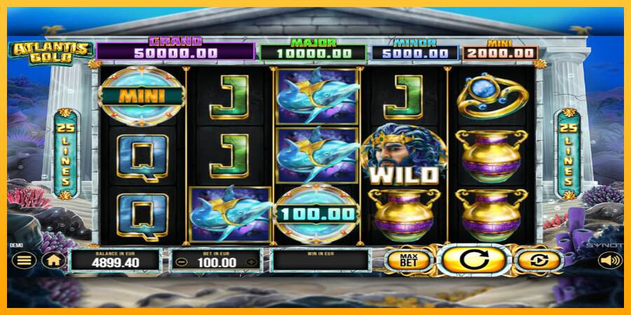 Atlantis Gold macchina da gioco per soldi, immagine 5