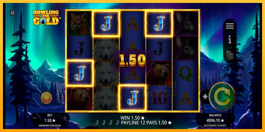 Howling for Gold macchina da gioco per soldi, immagine 3