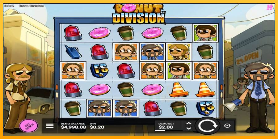 Donut Division macchina da gioco per soldi, immagine 3