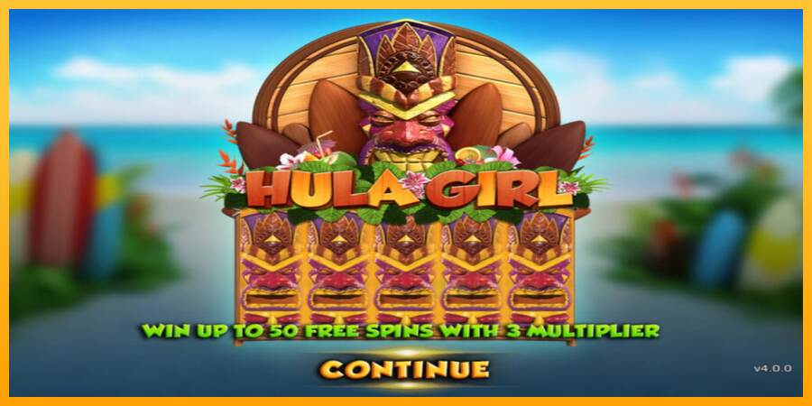 Hula Girl macchina da gioco per soldi, immagine 1