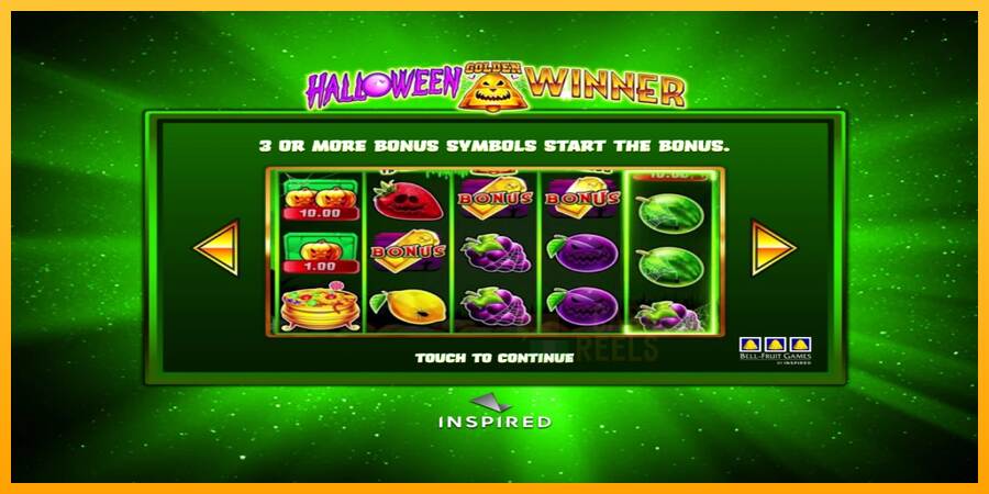 Halloween Golden Winner macchina da gioco per soldi, immagine 1