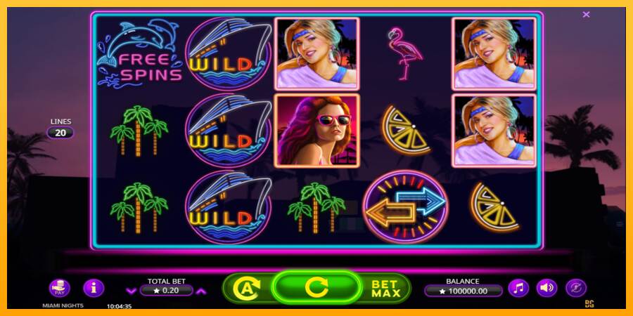 Miami Nights macchina da gioco per soldi, immagine 2