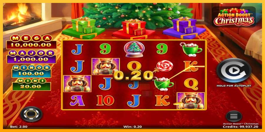 Action Boost Christmas macchina da gioco per soldi, immagine 2