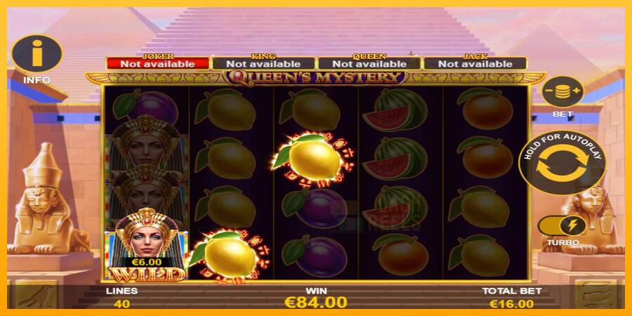 Queens Mystery macchina da gioco per soldi, immagine 3