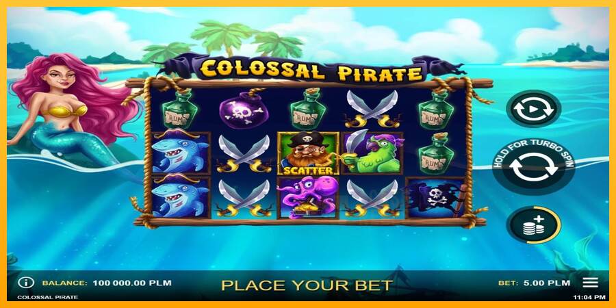 Colossal Pirate macchina da gioco per soldi, immagine 1