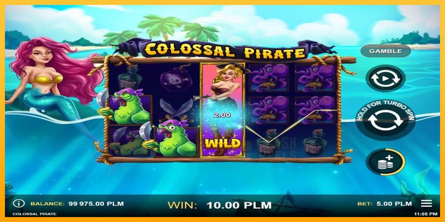 Colossal Pirate macchina da gioco per soldi, immagine 3