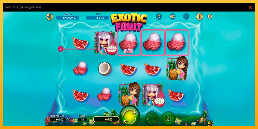 Exotic Fruit macchina da gioco per soldi, immagine 2