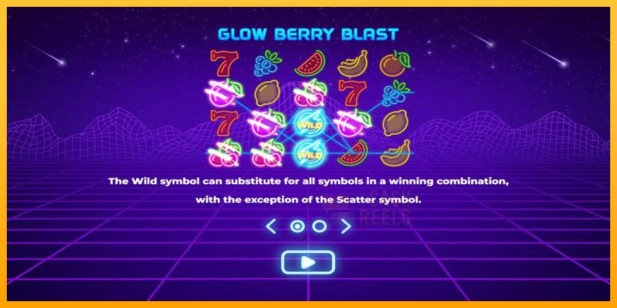 Glow Berry Blast macchina da gioco per soldi, immagine 1