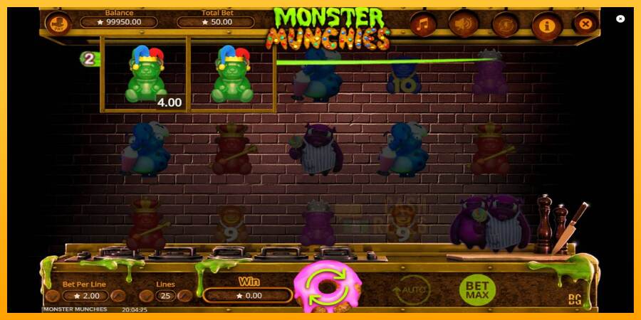 Monster Munchies macchina da gioco per soldi, immagine 3