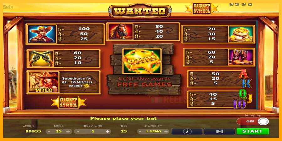 Wanted macchina da gioco per soldi, immagine 4