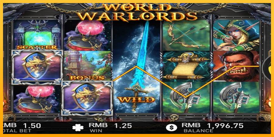 World of Warlords macchina da gioco per soldi, immagine 3