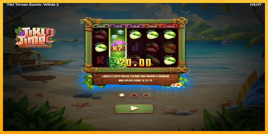 Tiki Time Exotic Wilds 2 macchina da gioco per soldi, immagine 1