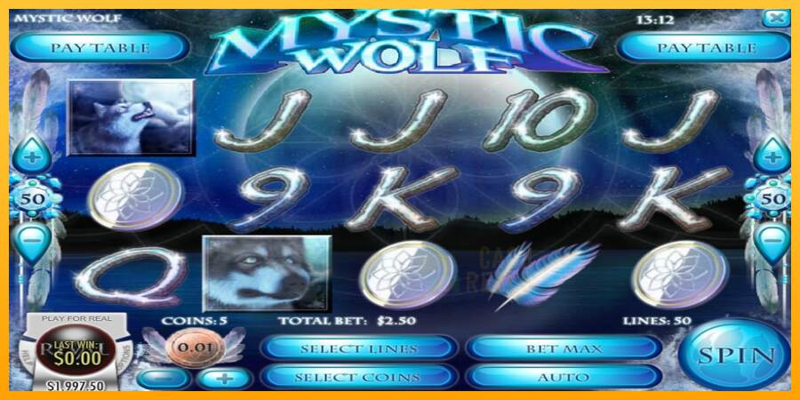 Mystic Wolf macchina da gioco per soldi, immagine 1