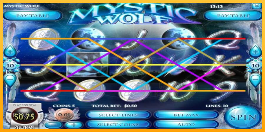 Mystic Wolf macchina da gioco per soldi, immagine 2