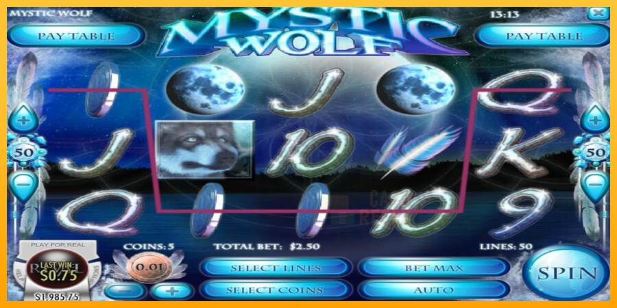 Mystic Wolf macchina da gioco per soldi, immagine 3