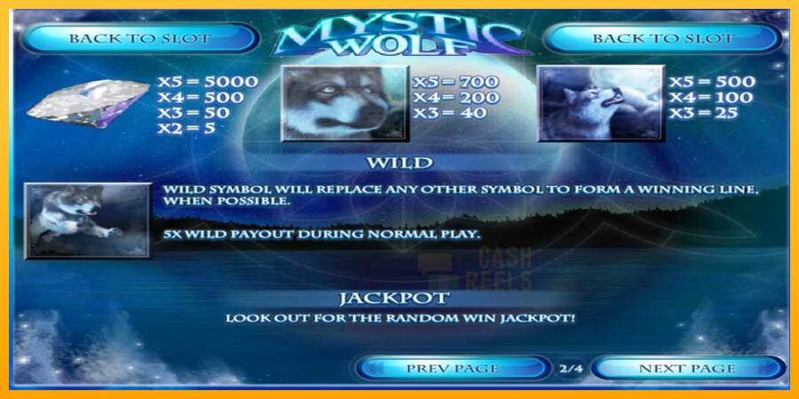 Mystic Wolf macchina da gioco per soldi, immagine 5