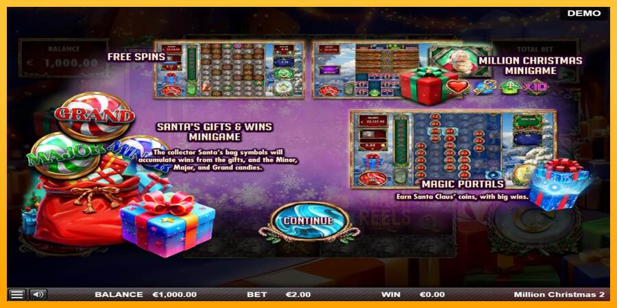 Million Christmas 2 macchina da gioco per soldi, immagine 1