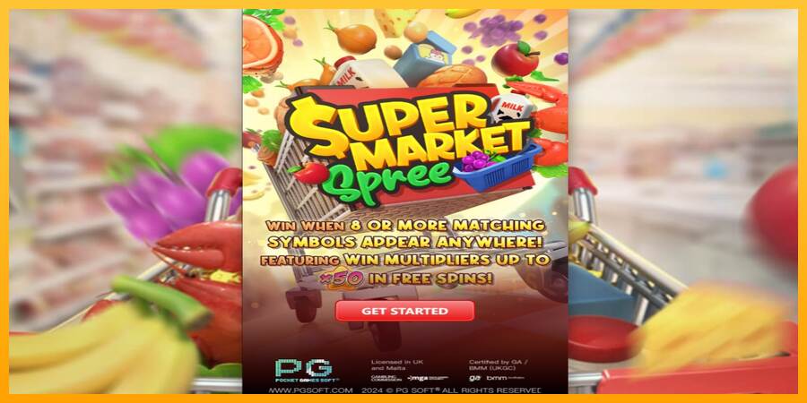 Supermarket Spree macchina da gioco per soldi, immagine 1