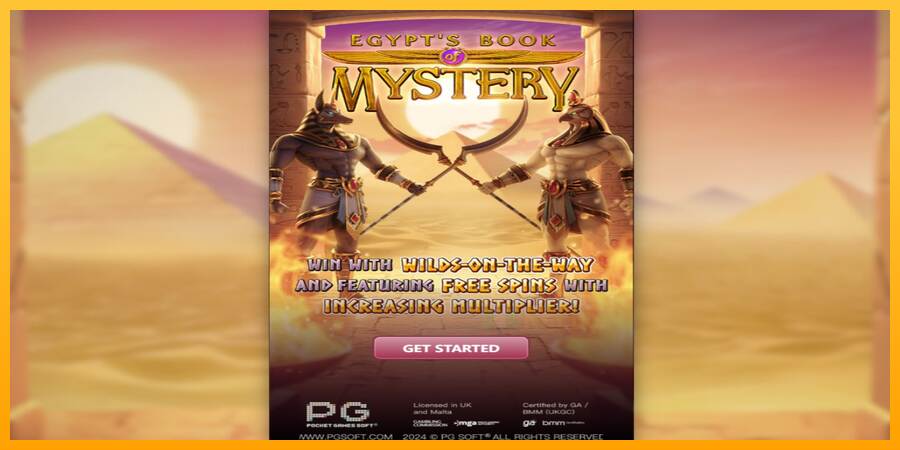 Egypts Book of Mystery macchina da gioco per soldi, immagine 1