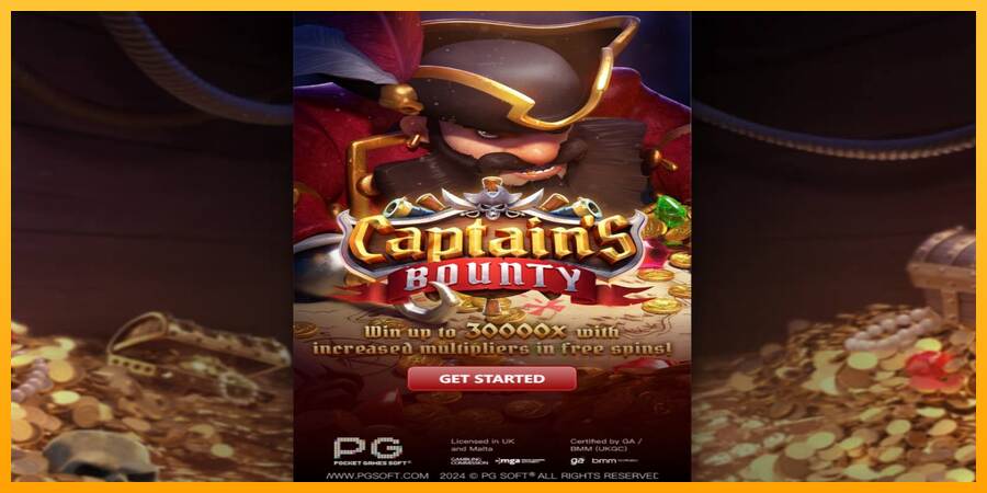 Captains Bounty macchina da gioco per soldi, immagine 1