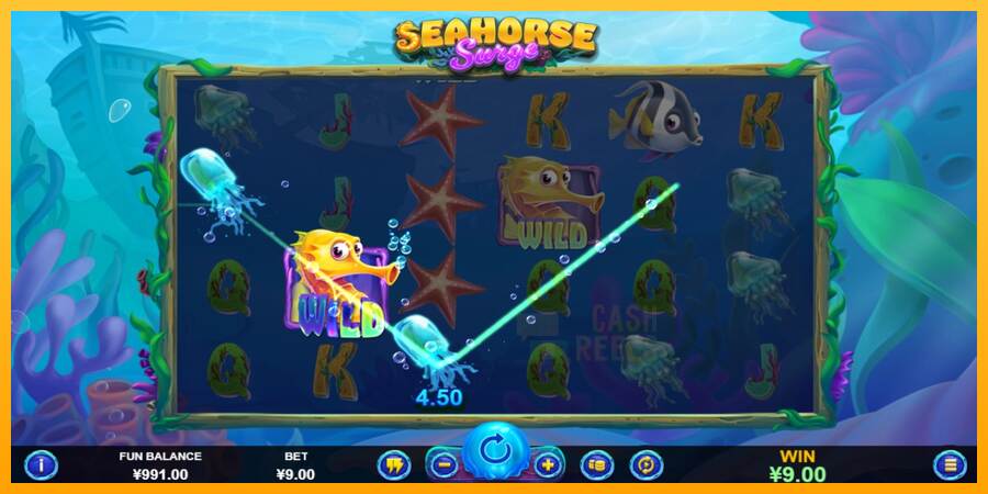 Seahorse Surge macchina da gioco per soldi, immagine 3