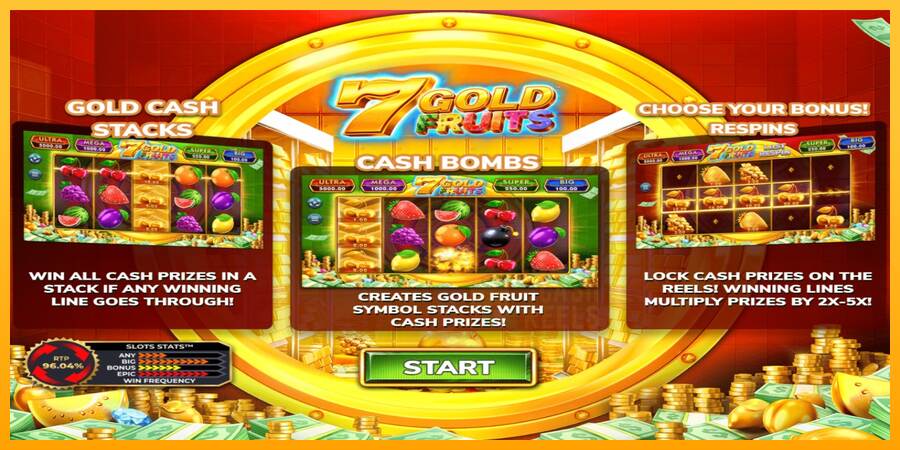 7 Gold Fruits macchina da gioco per soldi, immagine 1