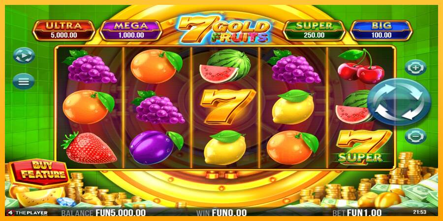 7 Gold Fruits macchina da gioco per soldi, immagine 2