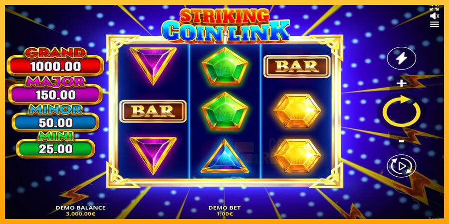 Striking Coin Link macchina da gioco per soldi, immagine 1