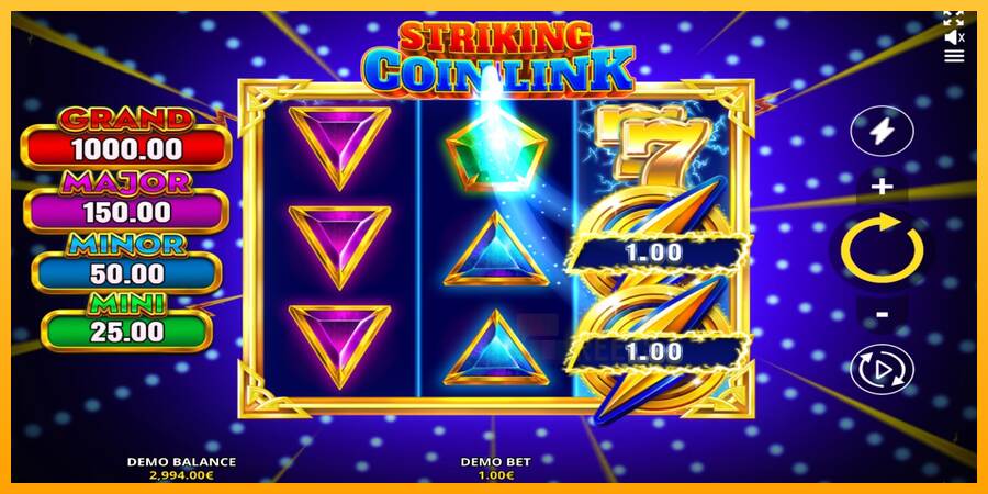 Striking Coin Link macchina da gioco per soldi, immagine 3